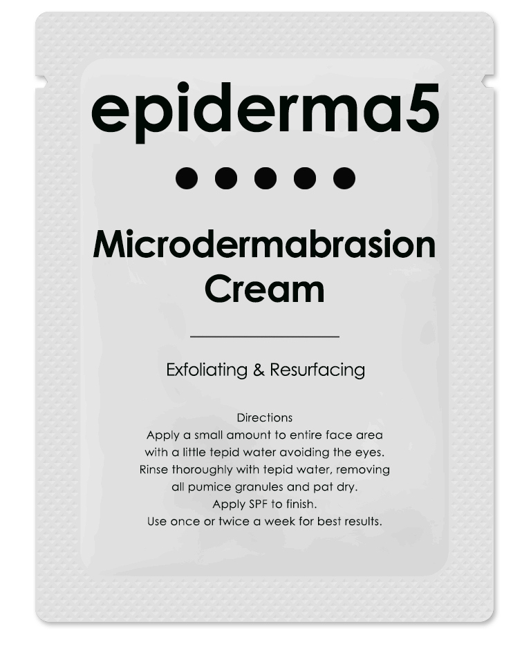 epiderma5 Microdermabrasion Cream Sample 2g