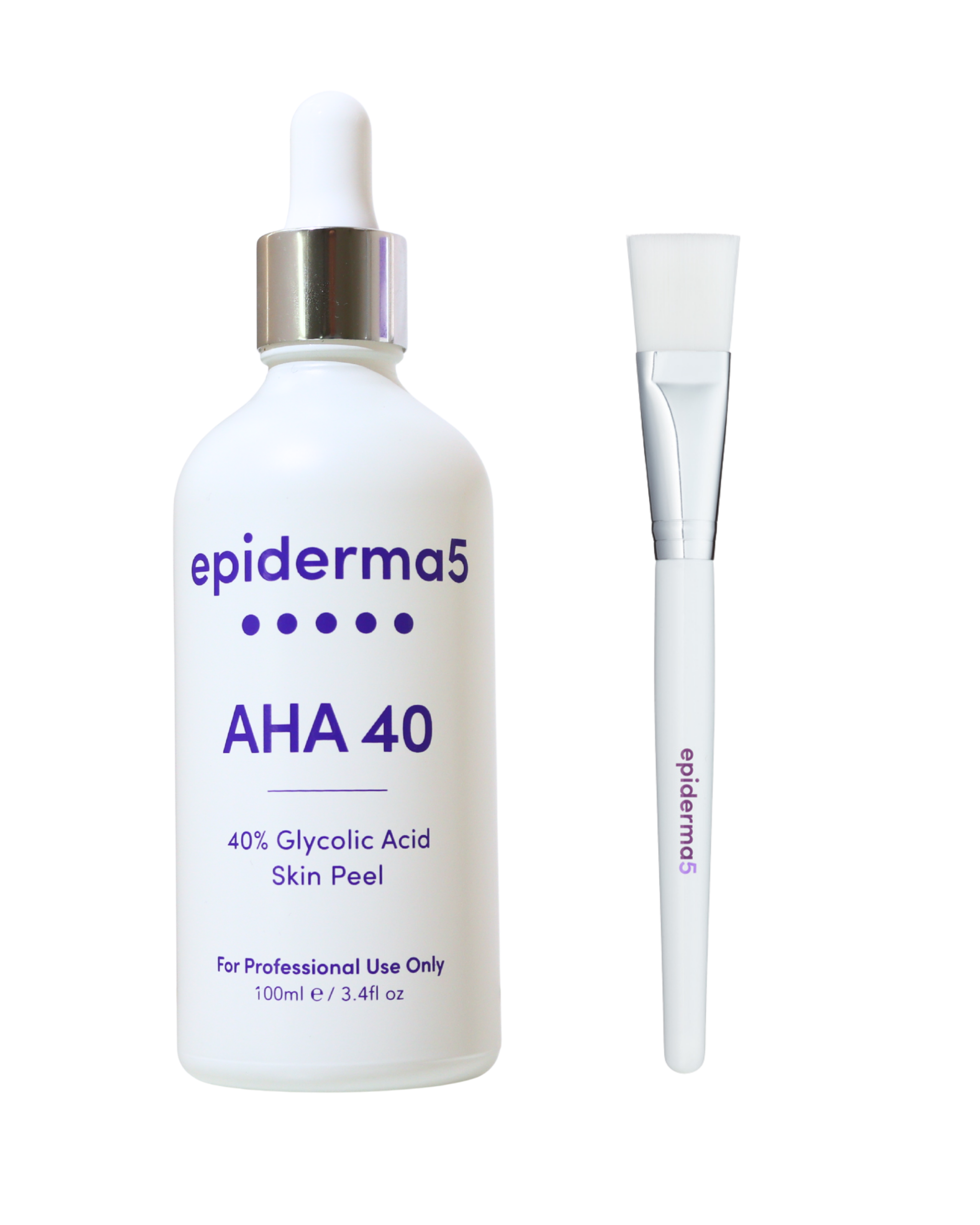 epiderma5 AHA40 40% Glycolic Acid Skin Peel 100ml